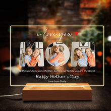 Load image into Gallery viewer, EDSG Personalised Photo Acrylic Plaque Night Light
