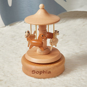 Personalised Carousel Horse Music Box Gifts