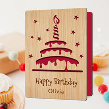 Load image into Gallery viewer, Personalised  Birthday Cards with Any Name &amp; Age
