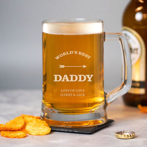 Personalised Beer Pint Glass Gifts  600ML Tankards