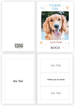 Load image into Gallery viewer, The Dog Photo Upload Thank You Card
