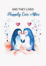 Load image into Gallery viewer, And They Lived Happily Ever After Wedding Card
