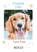 Load image into Gallery viewer, The Dog Photo Upload Thank You Card
