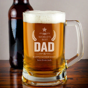 Personalised Beer Pint Glass Gifts  600ML Tankards