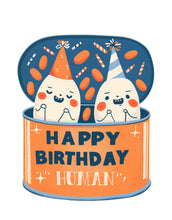 Load image into Gallery viewer, Human Bean Happy Birthday Cards
