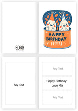 Load image into Gallery viewer, Human Bean Happy Birthday Cards
