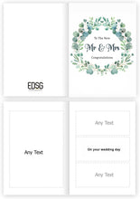 Load image into Gallery viewer, Congratulations To The Mr &amp; Mrs Cards
