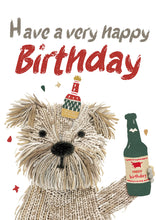 Load image into Gallery viewer, Cute Bear A Very Happy Birthday Card
