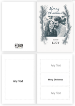 Load image into Gallery viewer, Personalised Merry Christmas Card With Any Photos
