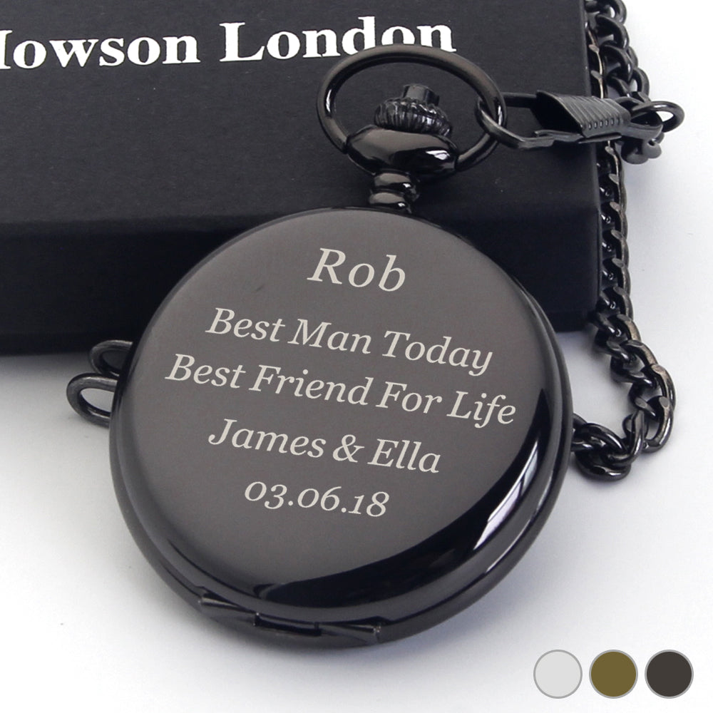 Best man sales pocket watch